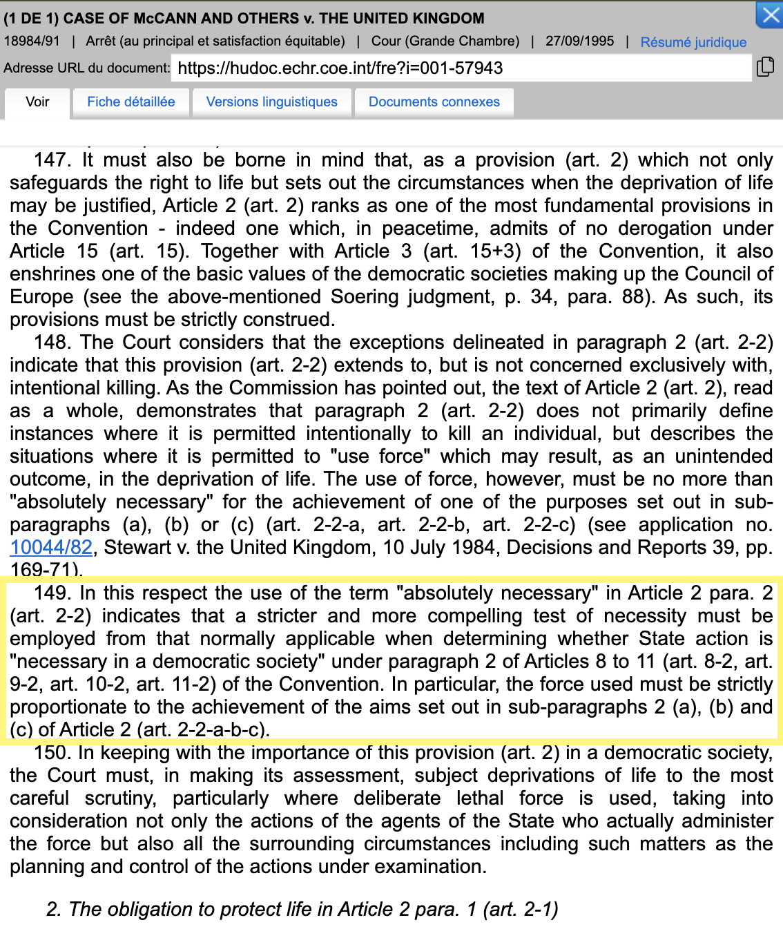 Illustration of the cited paragraph from the relevant judgement document